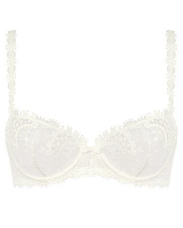 Simone Perele 12B330 Ivory Wish Demi Underwire Bra myselflingerie.com